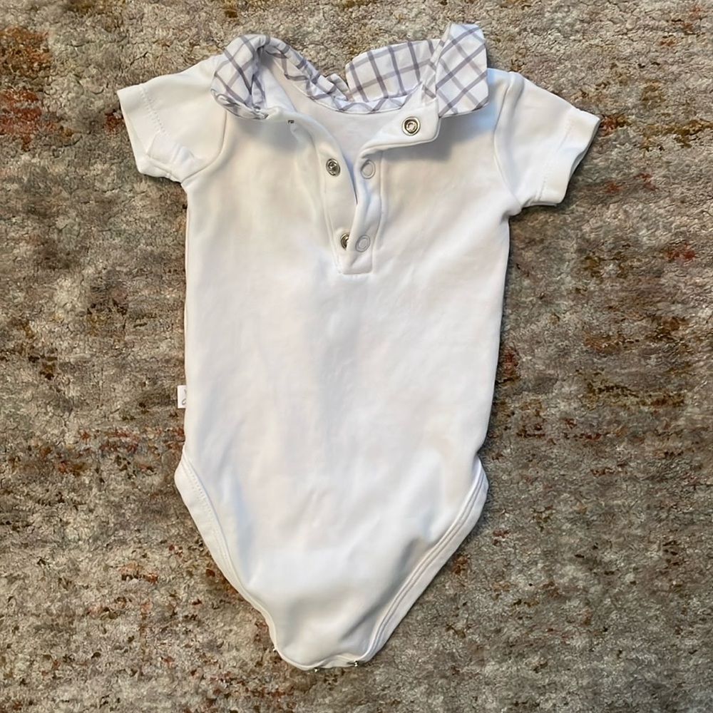 JACADI | Newborn White Onesie